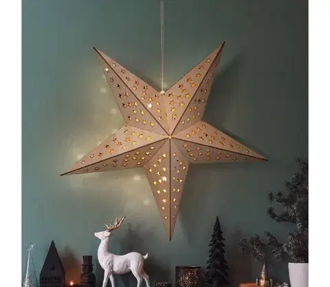 Vianočné dekorácie BRILAGI - LED vianočná dekorácia LED/2xAA 59x55 cm hviezda 1v293-OEM1