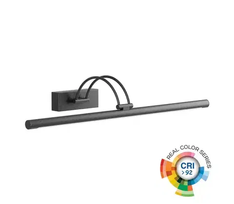 Svietidlá Redo 01-3471 - LED Obrazové svietidlo IKON LED/16,4W/230V 61,5 cm CRI 92 čierna 01-3471
