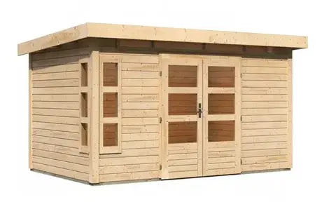 Drevené Drevený záhradný domček KASTORF 7 Lanitplast