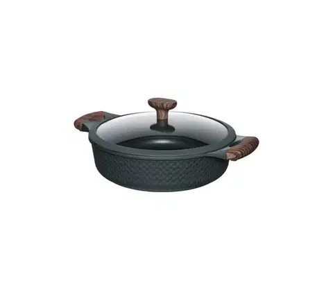Panvice a hrnce Resto - Nízky hrniec s pokrievkou RAN 4,2 l 28 cm RES-93906