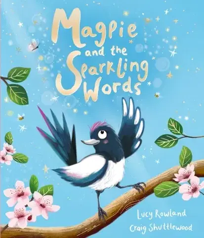 Leporelá, krabičky, puzzle knihy Magpie and the Sparkling Words - Lucy Rowland