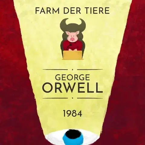 Svetová beletria Pretorian Media George Orwell: 1984, Farm der Tiere (DE)