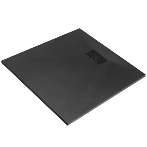 Sprchové vaničky Vanička štvorcová Vexo 90x90 čierna