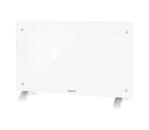 Predlžovacie káble Sencor - Inteligentný elektrický priamy ohrievač/konvektor 2000W IP24 Wi-Fi biela + diaľkové ovládanie 41016916