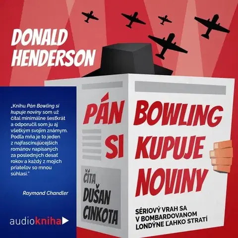 Detektívky, trilery, horory 582 s.r.o. Pán Bowling si kupuje noviny