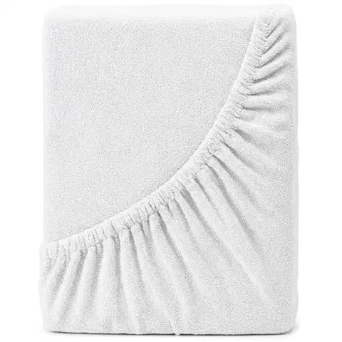 Plachty 4Home froté prestieradlo Perfect biela, 180 x 200 cm