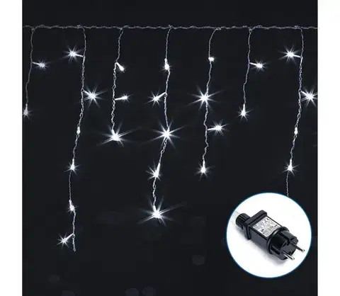 LED osvetlenie  B.V.  - LED vonkajší dekoračný reťazec 300xLED/6W/230V 15x0,6m IP44 studená biela B103031QE