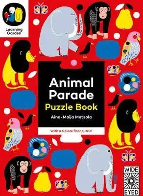 Leporelá, krabičky, puzzle knihy Animal Parade puzzle book - Aino-Maija Metsola