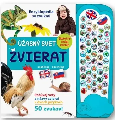 Zvukové knihy Encyklopédia so zvukmi: Úžasný svet zvierat