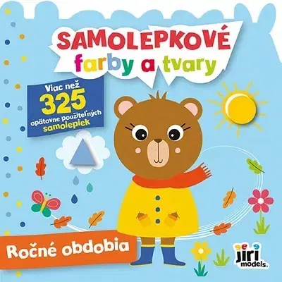 Nalepovačky, vystrihovačky, skladačky Samolepkové farby a tvary - Ročné obdobia