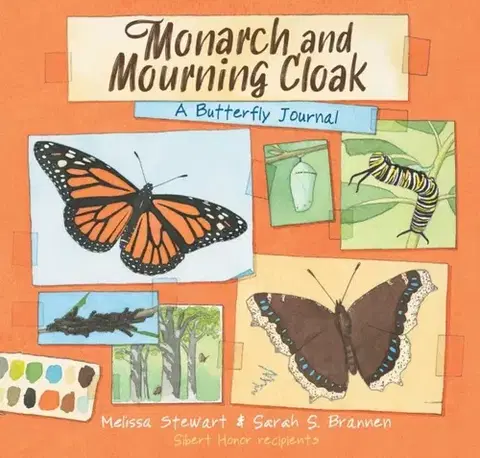Leporelá, krabičky, puzzle knihy Monarch and Mourning Cloak - Melissa Stewart