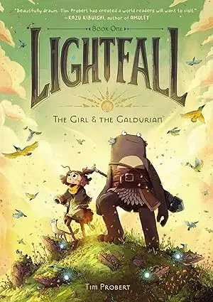 Fantasy, upíri Lightfall 1: The Girl & the Galdurian - Tim Probert,Tim Probert