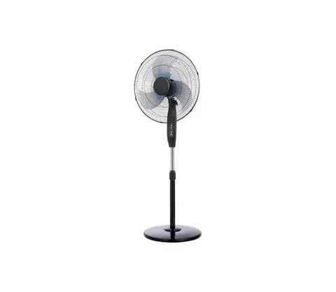 Ventilátory Eurolamp Stojanový látor 65W/230V pr. 50 cm čierny + diaľkové ovládanie 300-20007