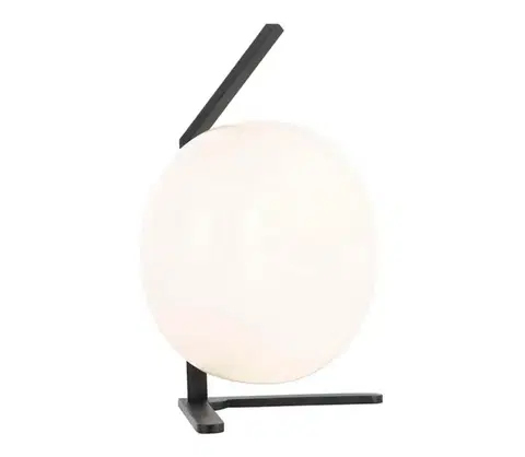 Lampy  108000 - Stolná lampa VESTA 1xE27/7W/230V biela/čierna 108000