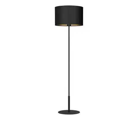 Lampy  Stojacia lampa ARDEN 1xE27/60W/230V čierna/zlatá 3498
