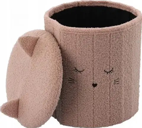 Nábytok Chomik Detská taburetka HappyPaws | mačička