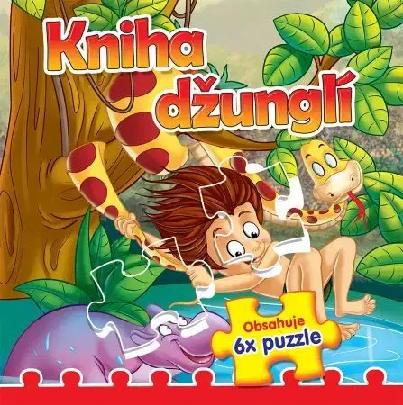 Leporelá, krabičky, puzzle knihy Kniha džunglí