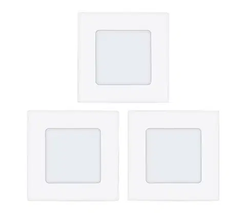 Svietidlá Eglo 78196 - SADA 3x LED zápustných stropných svietidiel 3xLED/2,7W/230V 78196