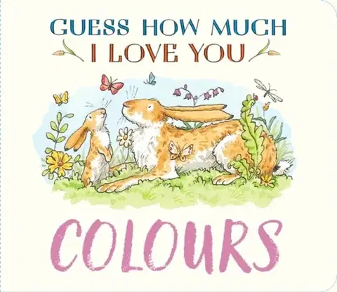 Leporelá, krabičky, puzzle knihy Guess How Much I Love You: Colours - Sam McBratney