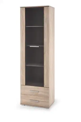 Vitríny Vitrína LIMA W-1 Halmar