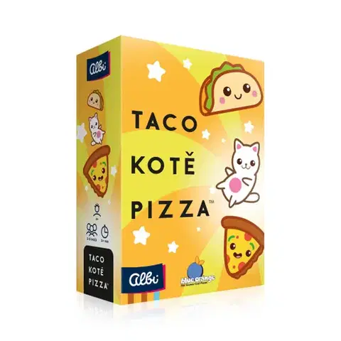 Spoločenské hry Albi Hra Taco, kotě, pizza (hra v češtine)