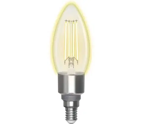 LED osvetlenie  B.V. LED Stmievateľná žiarovka FILAMENT C35 E14/4,5W/230V 2700-6500K Wi-Fi -  S10201BS4