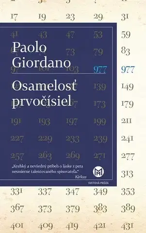 Romantická beletria Osamelosť prvočísiel - Paolo Giordano