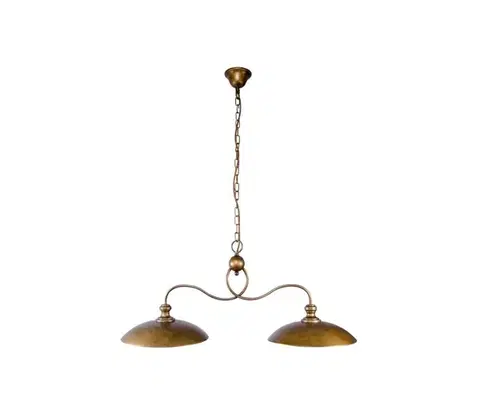 Svietidlá  62001647 - Luster na lanku ELZA 2xE27/60W/230V 62001647