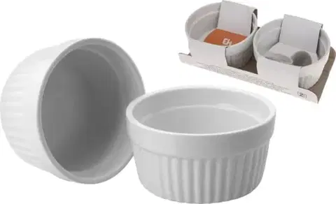 Pekáče a zapekacie misy Kinekus Miska zapekacia, keramická, 90x46mm, sada 2ks