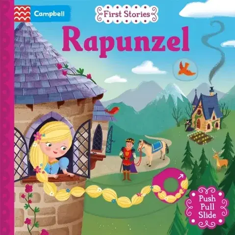 Leporelá, krabičky, puzzle knihy Rapunzel - Campbell Books