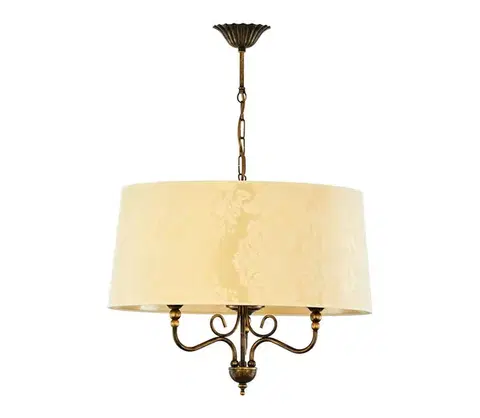 Svietidlá Jupiter 1749 - Luster na reťazi SOFIA 3xE27/60W/230V 1749