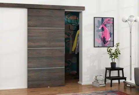 Posuvné dvere KIER Posuvné dvere MALIBU PLUS | 90 cm Farba: Jaseň