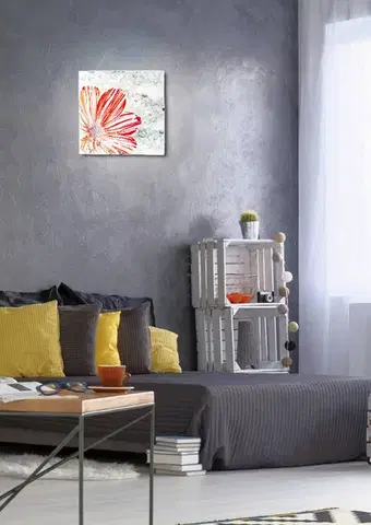 Stropná svetla Stropná lampa s pružinou E27 červená