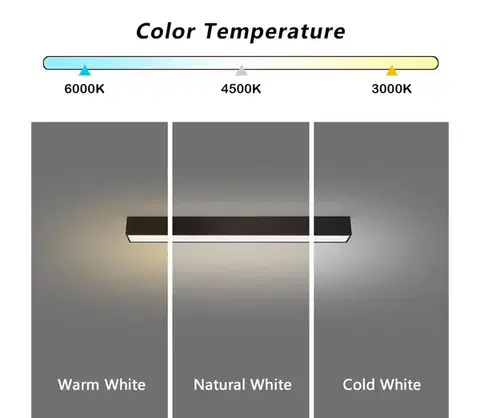 Svietidlá  NEO 07254L - LED Stmievateľné svietidlo LUNGO 20W/230V Wi-Fi Tuya čierna + DO 07254L