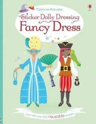 V cudzom jazyku Sticker Dolly Dressing Fancy Dress - Emily Bone