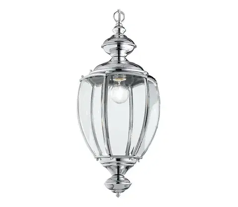 Svietidlá Ideal Lux - Luster na reťazi 1xE27/60W/230V chróm