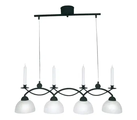 Svietidlá Cottex T454 - Luster na lanku FLORENS 4xE14/40W/230V T454
