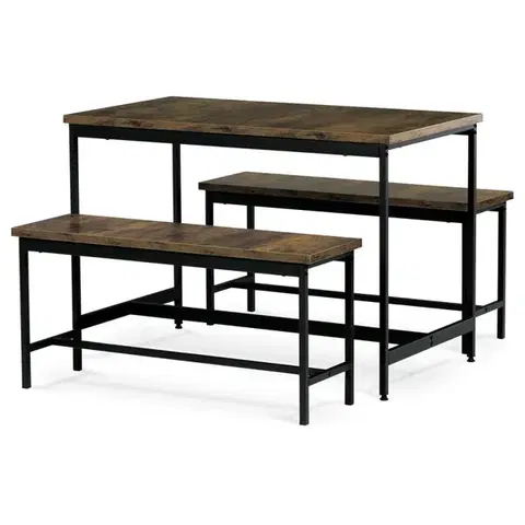 Jedálenské sety Jedálenský set s 2 lavicami AUT-G1175