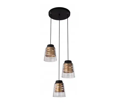 Svietidlá  Luster na lanku FRESNO 3xE27/60W/230V 33-78988