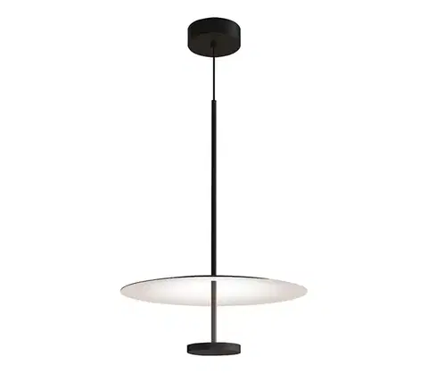 Svietidlá Viokef Lighting LED luster na lanku ROSS LED/13W/230V čierna/biela 4331900