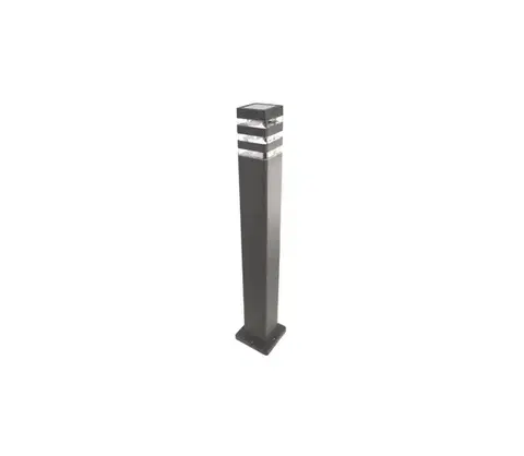 Záhradné lampy  Vonkajšia lampa SANTA 1xE27/60W/230V IP54 79,5 cm antracit SKU013656