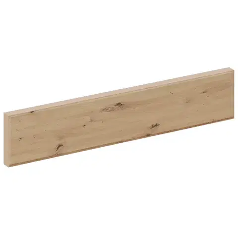 Kuchynské skrinky Čelo skrinky Luxeo F16-D60ZK tenký rám dub