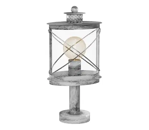 Záhradné lampy Eglo 94867 - Vonkajšia lampa HILBURN 1 1xE27/60W/230V 94867