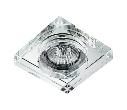 LED osvetlenie Emithor LED Podhľadové svietidlo ELEGANT DOUBLE LIGHT 1xGU10/50W+LED/3W 