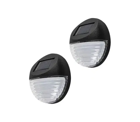 LED osvetlenie Rabalux 77203 - Solárne nástenné LED svietidlo LERMOS LED/0,06W/1,2V 300 mAh IP44 77203