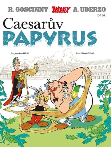 Komiksy Asterix 36 - Caesarův papyrus, 2. vydání - Jean-Yves Ferri,Michal Lázňovský,Didier Conrad