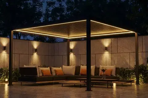 Bioklimatické pergoly Bioklimatická pergola SCHATLER MODERN HomeGarden