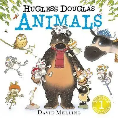 Leporelá, krabičky, puzzle knihy Hugless Douglas Animals - David Melling