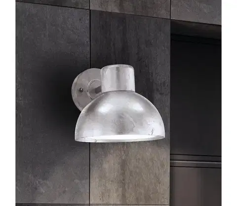 Záhradné lampy Eglo 96206 - Vonkajšie nástenné svietidlo ENTRIMO 1xE27/60W IP44 96206