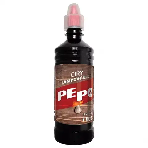 Záhradné dekorácie PE-PO Lampový olej číry 500 ml